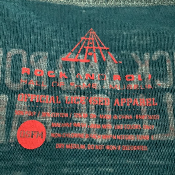 Grateful Dead official licensed shirt , rock and roll hall of fame OS - Picture 7 of 7
